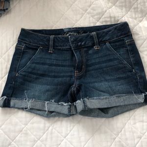 American Eagle jean shorts- size 2